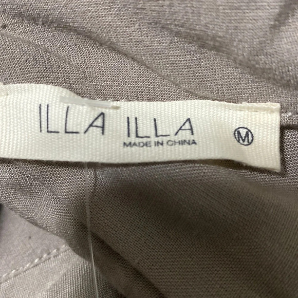 Illa Illa Dancing Queen Jumpsuit Linen Blend Olive Green NEW Size M - Picture 7 of 10